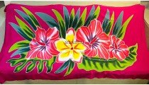 Rayon Sarong hand Painted Beautiful Design by Balinese Artisans